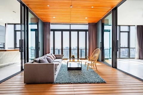 Кондоминиум с 3 спальнями в Ваттхане, Бангкок, Таиланд № 133705 - фото 4