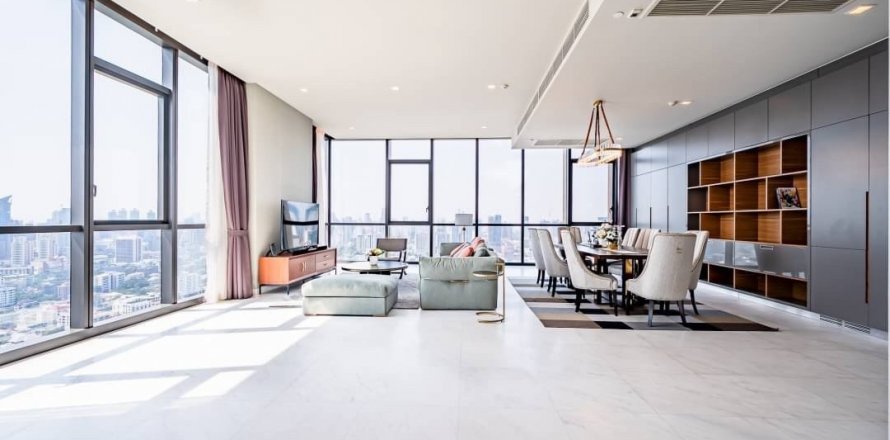 Кондоминиум с 3 спальнями в Ваттхане, Бангкок, Таиланд № 133705