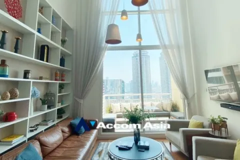 Duplex in Sathon, Bangkok, Thailand 2 Schlafzimmer № 215356 - Foto 2