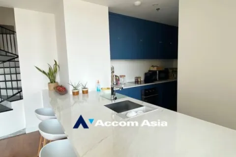 Duplex in Sathon, Bangkok, Thailand 2 Schlafzimmer № 215356 - Foto 9