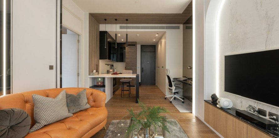 Condo à Pathum Wan, Bangkok, Thaïlande, 1 chambre  № 171413