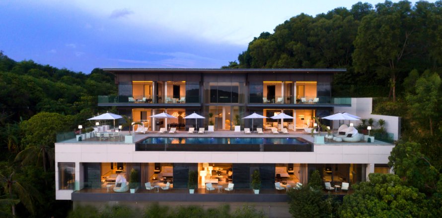 Вилла в Пхукете, Таиланд с 6 спальнями  № 168933