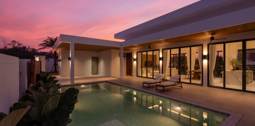 Вилла в Хуа Хине, Таиланд с 3 спальнями  № 166253