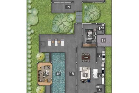 Вилла в Пхукете, Таиланд с 4 спальнями № 166256 - фото 22