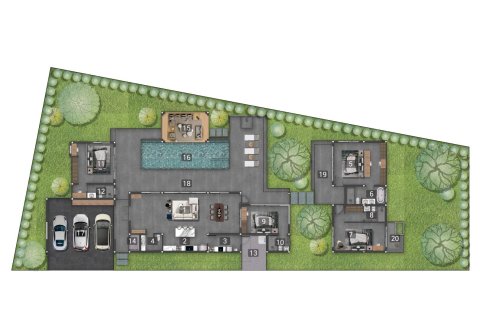 Вилла в Пхукете, Таиланд с 4 спальнями № 166256 - фото 24