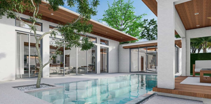 Вилла в Пхукете, Таиланд с 3 спальнями  № 166258