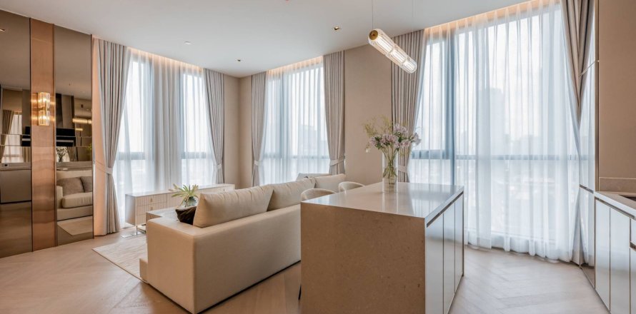 Condo à Bangkok, Thaïlande, 2 chambres  № 181116