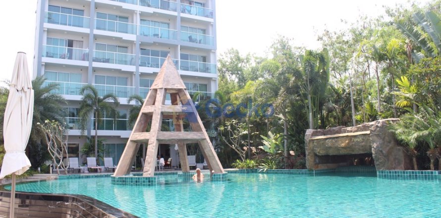 คอนโดมิเนียมในพัทยา, ประเทศไทย, 1 ห้องนอน № 196602
