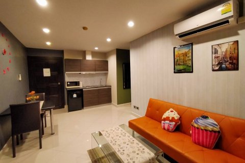 Condo on Jomtien Beach, Pattaya, Thailand, 1 bedroom  № 204096 - photo 1