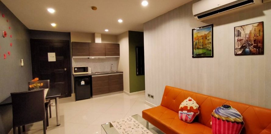 Condo on Jomtien Beach, Pattaya, Thailand, 1 bedroom  № 204096