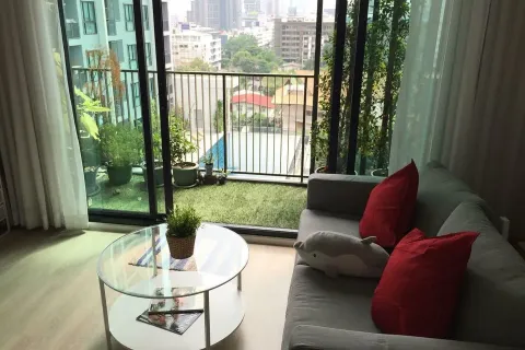 Студия в кондо в Дин Даенге, Бангкок, Таиланд № 155122 - фото 1