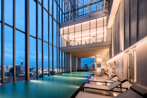 Penthouse in Bangkok, Thailand 2 Schlafzimmer № 220600 - Foto 30