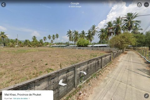 Terrain à Mai Khao, Thaïlande 4800 m2 № 155940 - photo 4