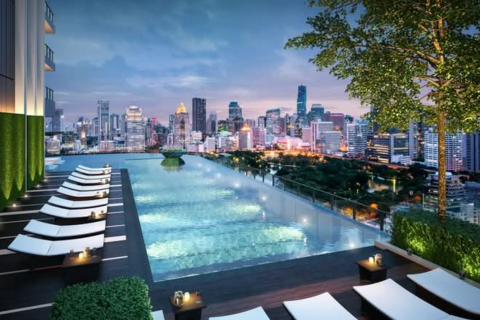 Condo à Pathum Wan, Bangkok, Thaïlande, 2 chambres  № 172545 - photo 2