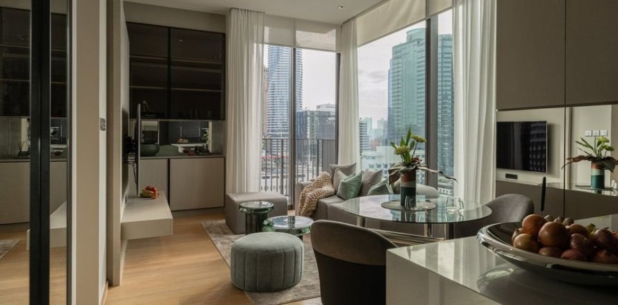 Кондоминиум с 2 спальнями в Бангкоке, Таиланд № 172550