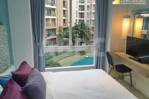 Condominio de 1 dormitorio en Jomtien Beach, Pattaya, Tailandia № 211964 - foto 5