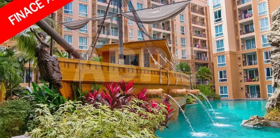 Condominio de 1 dormitorio en Jomtien Beach, Pattaya, Tailandia № 211964