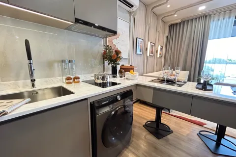 Condominio de 1 dormitorio en Jomtien Beach, Pattaya, Tailandia № 211960 - foto 7