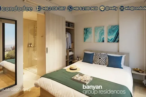 คอนโดมิเนียมในกรุงเทพฯ, ประเทศไทย, 1 ห้องนอน № 202291 - รูปถ่าย 3