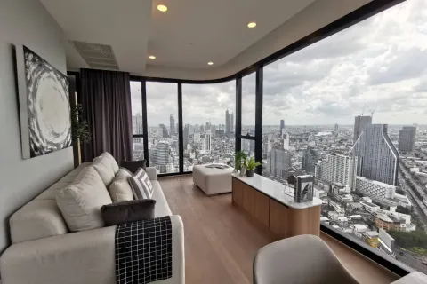 Condo in Bang Rak, Bangkok, Thailand, 2 bedrooms  № 157012