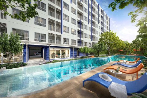 Condominio de 1 dormitorio en Hua Hin, Tailandia № 222548