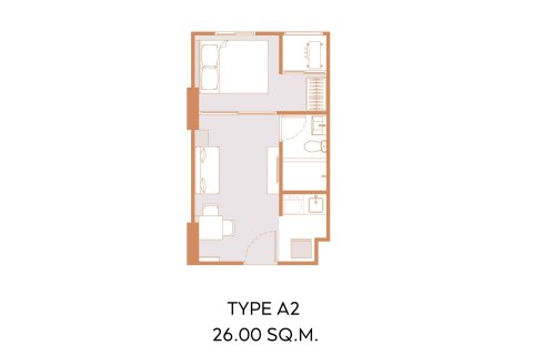 Eigentumswohnung in Bangkok, Thailand, 1 Schlafzimmer № 222546 - Foto 10