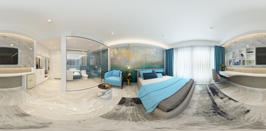 Condo à Phuket, Thaïlande, 3 chambres № 167805