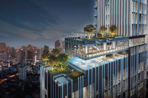 Eigentumswohnung in Bangkok, Thailand, 2 Schlafzimmer № 166780 - Foto 11