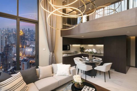 Кондоминиум с 2 спальнями в Бангкоке, Таиланд № 166780 - фото 3