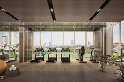 Condo à Thonburi, Bangkok, Thaïlande, 2 chambres  № 166778 - photo 9