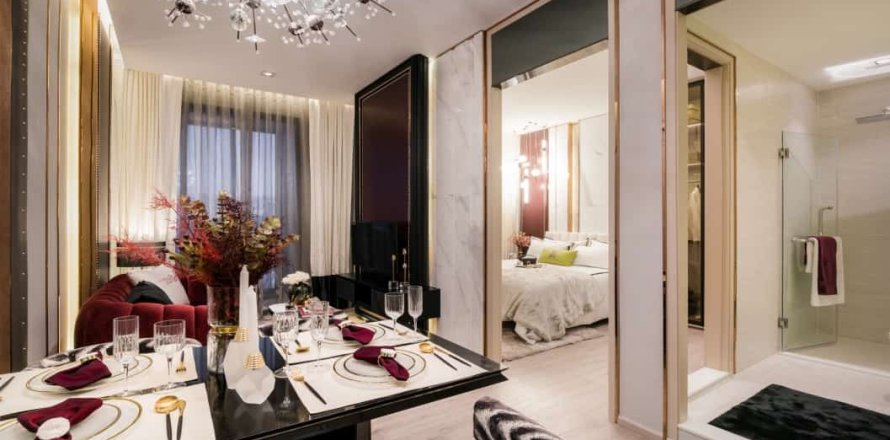 Condo à Bangkok, Thaïlande, 1 chambre  № 166777