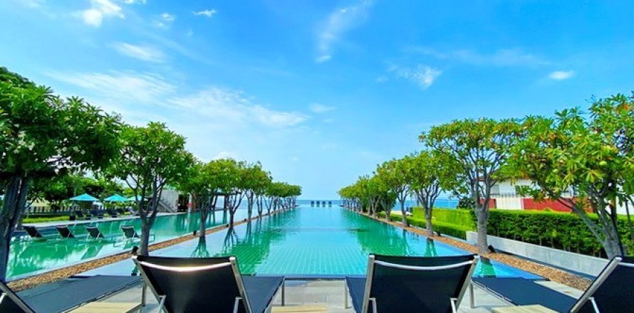 Eigentumswohnung auf Jomtien Beach, Pattaya, Thailand, 2 Schlafzimmer № 222928