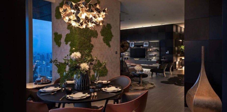 Condo à Bangkok, Thaïlande, 2 chambres  № 181011