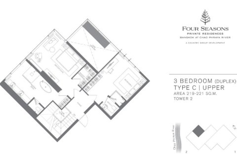 Condo à Bangkok, Thaïlande, 3 chambres  № 181012 - photo 20
