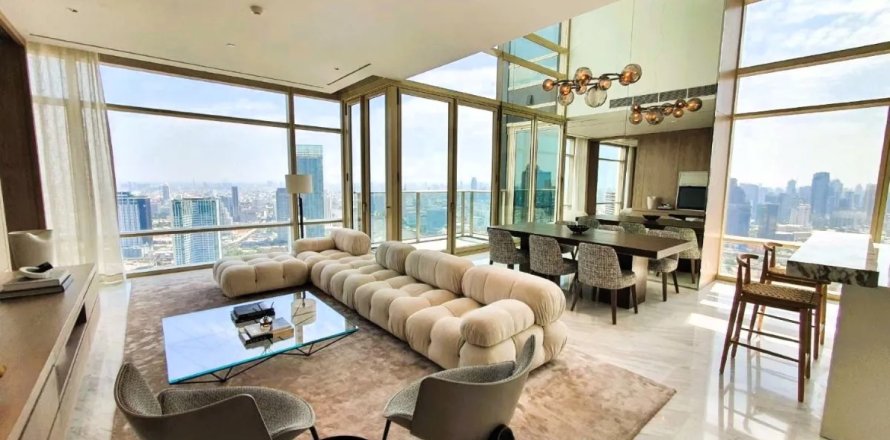 Condo à Bangkok, Thaïlande, 3 chambres  № 181012