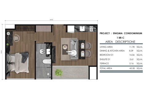 Condo à Rawai, Thaïlande, 1 chambre  № 165774 - photo 12