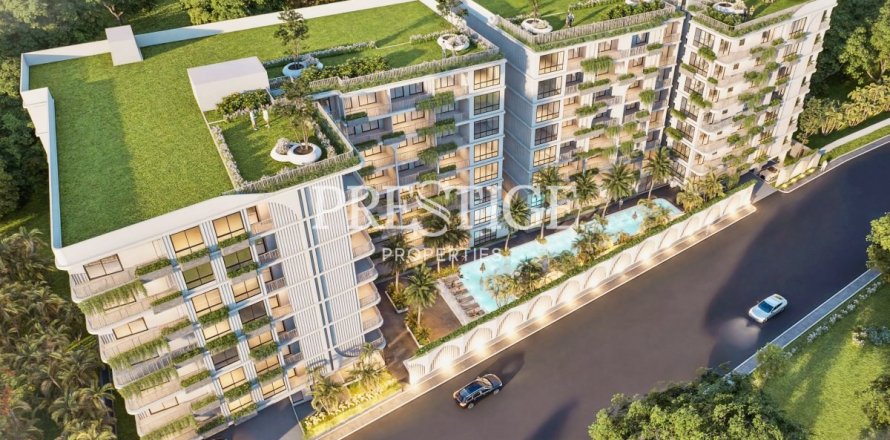 Condo à Pattaya, Thaïlande, 2 chambres № 209051