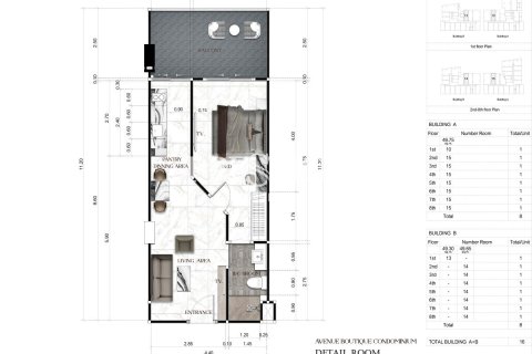 Condo à Pattaya, Thaïlande, 2 chambres № 209051 - photo 20
