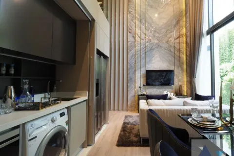 Duplex in Huai Khwang, Bangkok, Thailand 2 Schlafzimmer № 217088 - Foto 3