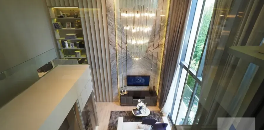 Duplex in Huai Khwang, Bangkok, Thailand 2 Schlafzimmer № 217088