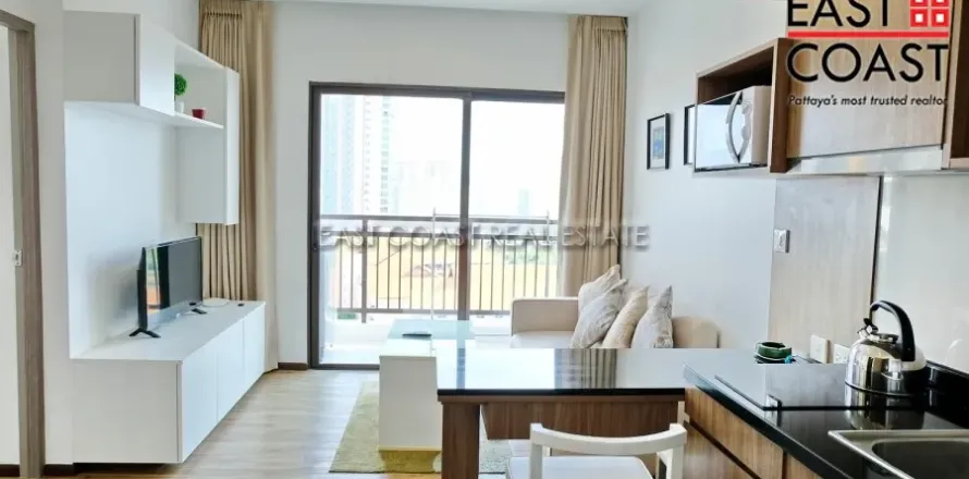 Condominio de 1 dormitorio en Pattaya, Tailandia № 212648