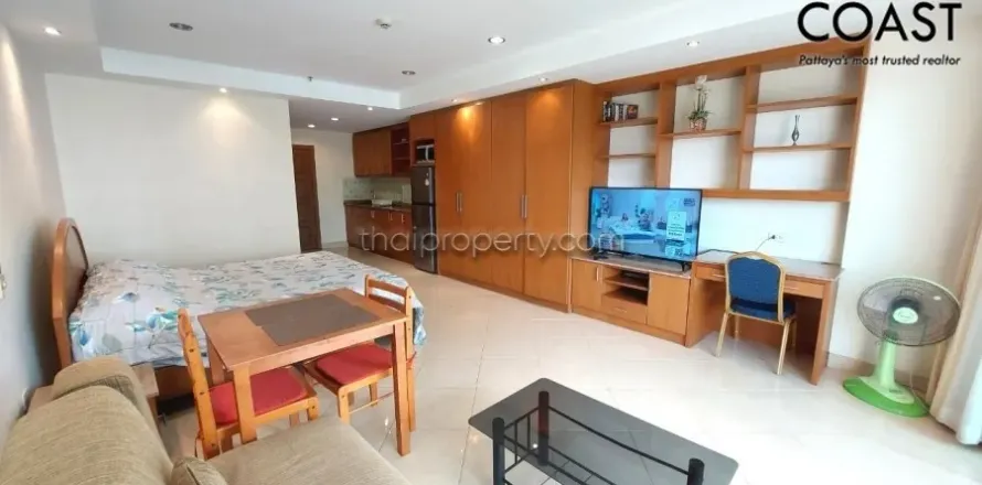 Estudio en el condominio en Jomtien Beach, Pattaya, Tailandia № 212650