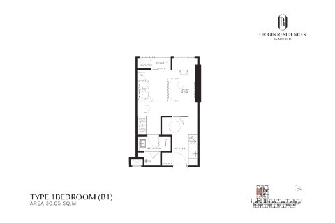 Condo à Bangkok, Thaïlande, 1 chambre  № 165216 - photo 18