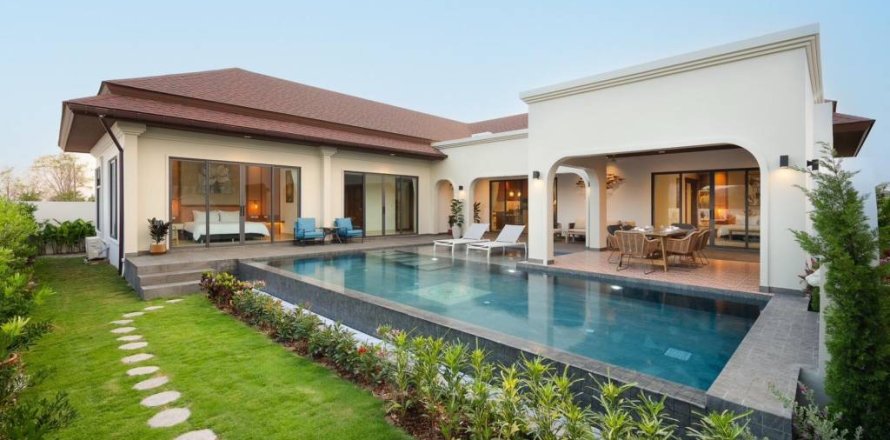 Villa à Hua Hin, Thaïlande 3 chambres № 149577