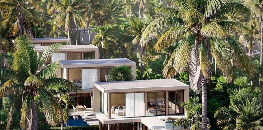 Villa à Surat Thani, Thaïlande 2 chambres № 115212