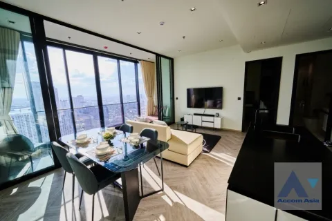 Condominio de 2 dormitorios en Khlong San, Bangkok, Tailandia № 214613