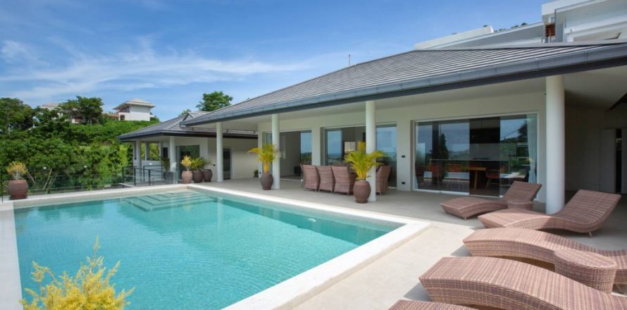 Вилла в Самуи, Таиланд с 4 спальнями  № 114165