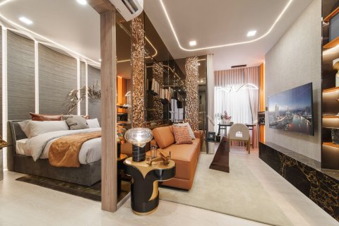 Студия в кондо в Кхлонг Сане, Бангкок, Таиланд № 173747 - фото 2