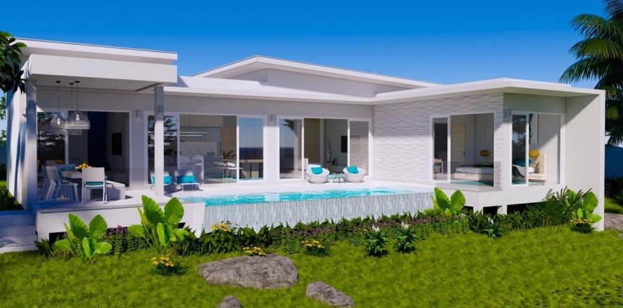 Villa à Ko Samui, Thaïlande 3 chambres № 173745