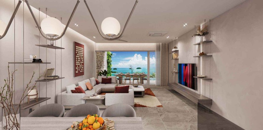 Вилла в Whispering  Waves, Самуй, Таиланд с 5 комнатами  № 161392